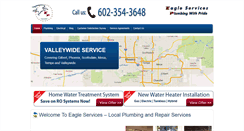 Desktop Screenshot of eagleplumbing.net