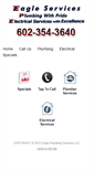 Mobile Screenshot of eagleplumbing.net